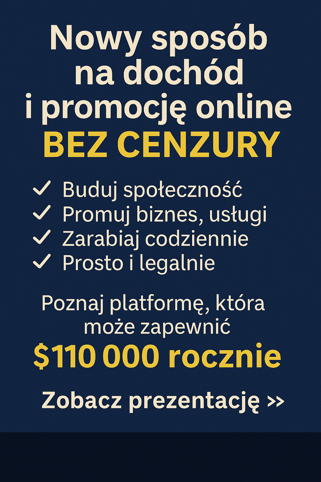 Nowy sposób na dochód i promocję online – bez cenzury, legalnie i z potencjałem zarobkowym