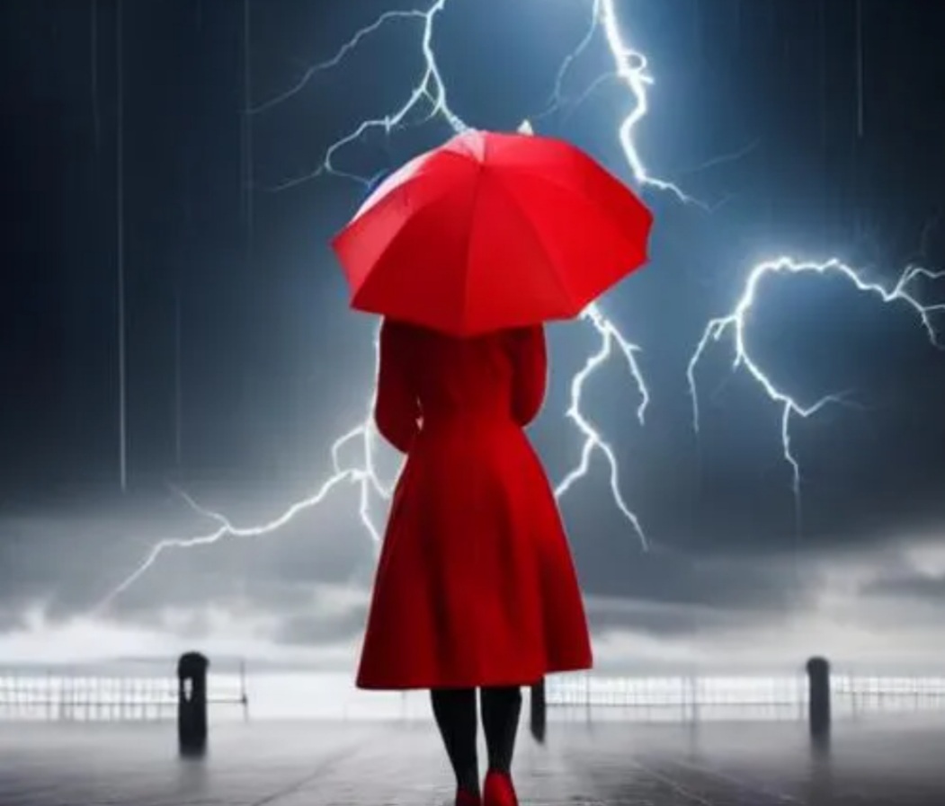 Czy spacer z parasolem podczas burzy jest niebezpieczny? 