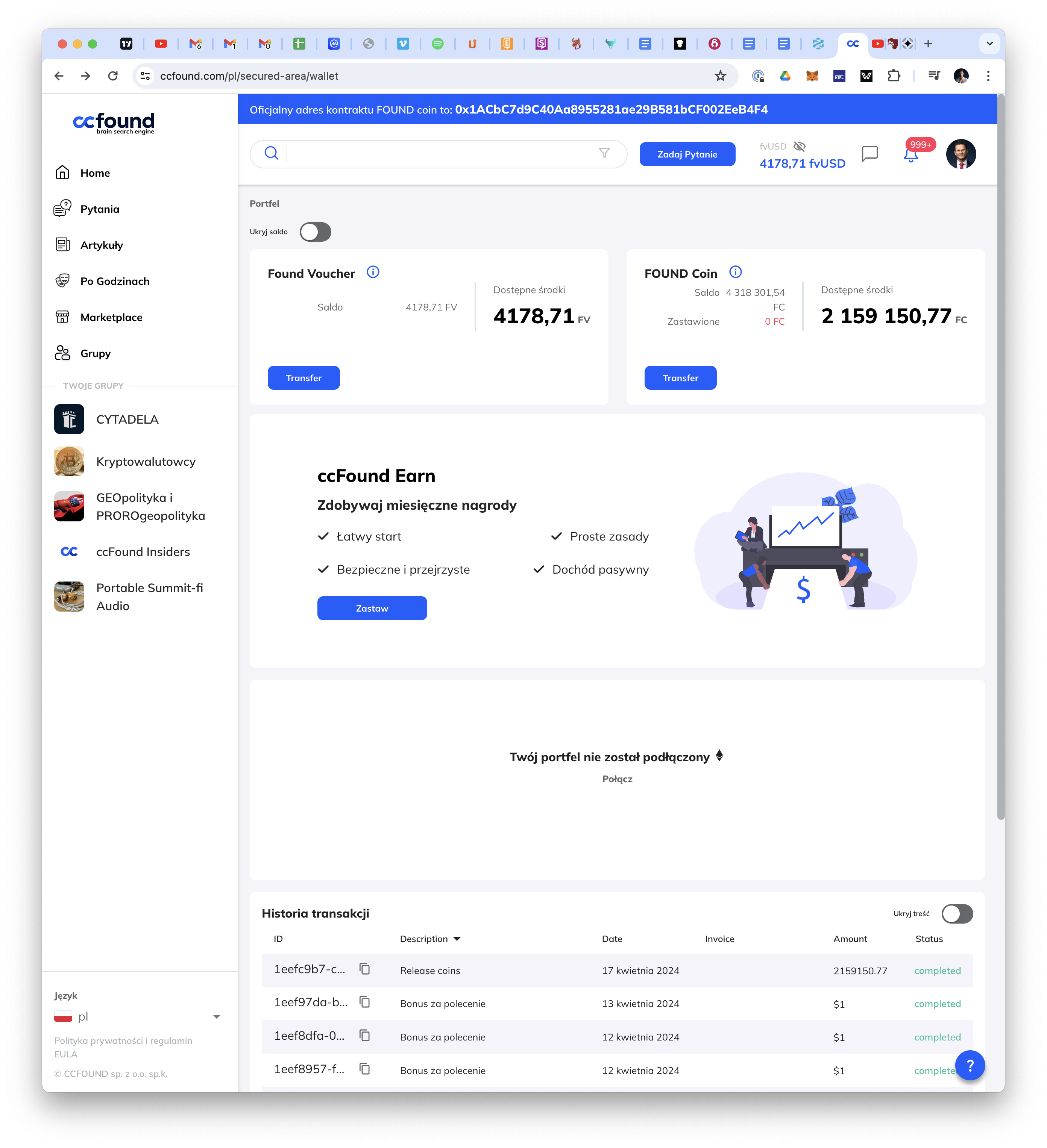 Staking tokens works - guide