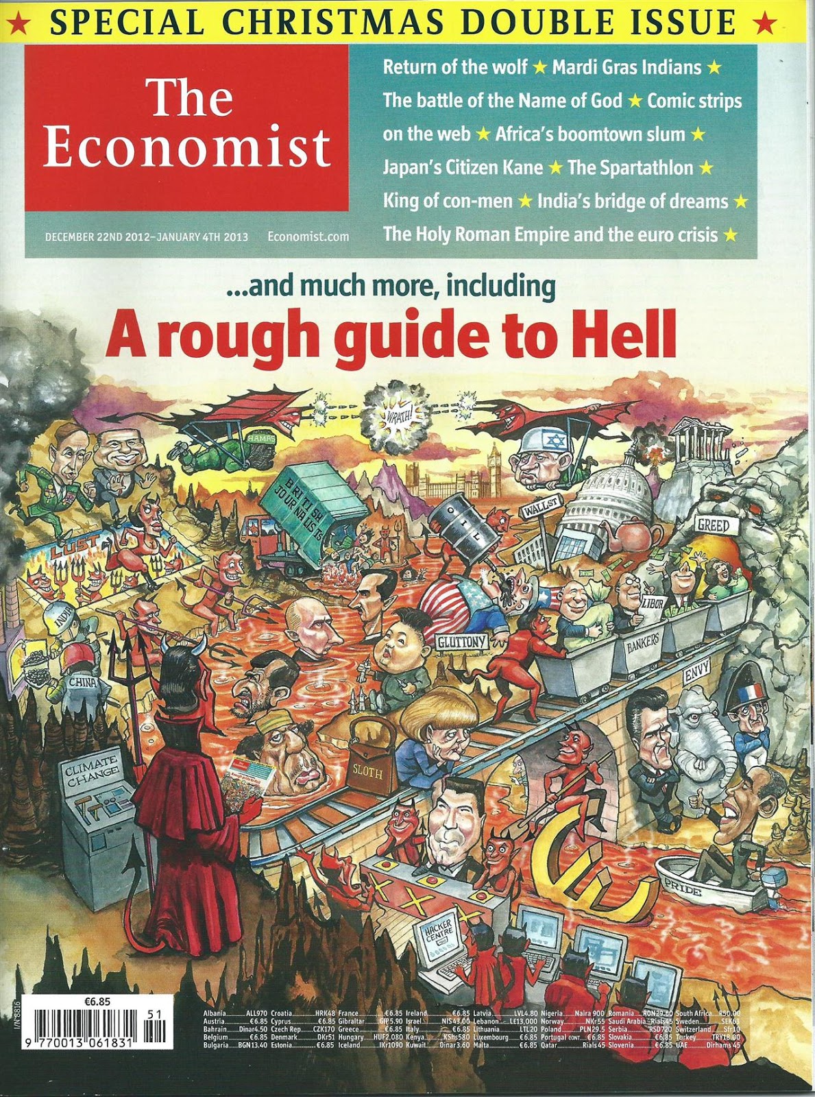 Okładka The Economist z 2012 roku - dacie wiarę? 