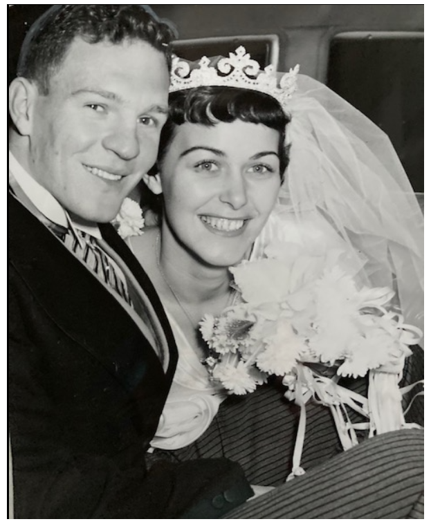 Wyższe sfery Hamtramck - Ślub Kazanski & Danielowska w 1954. 